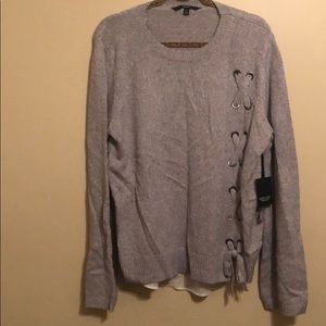 Vera Wang shirt/sweater combo